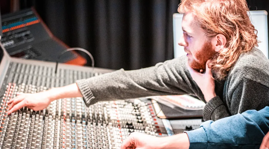 Dagligdagen på Musik- og lydproduktion